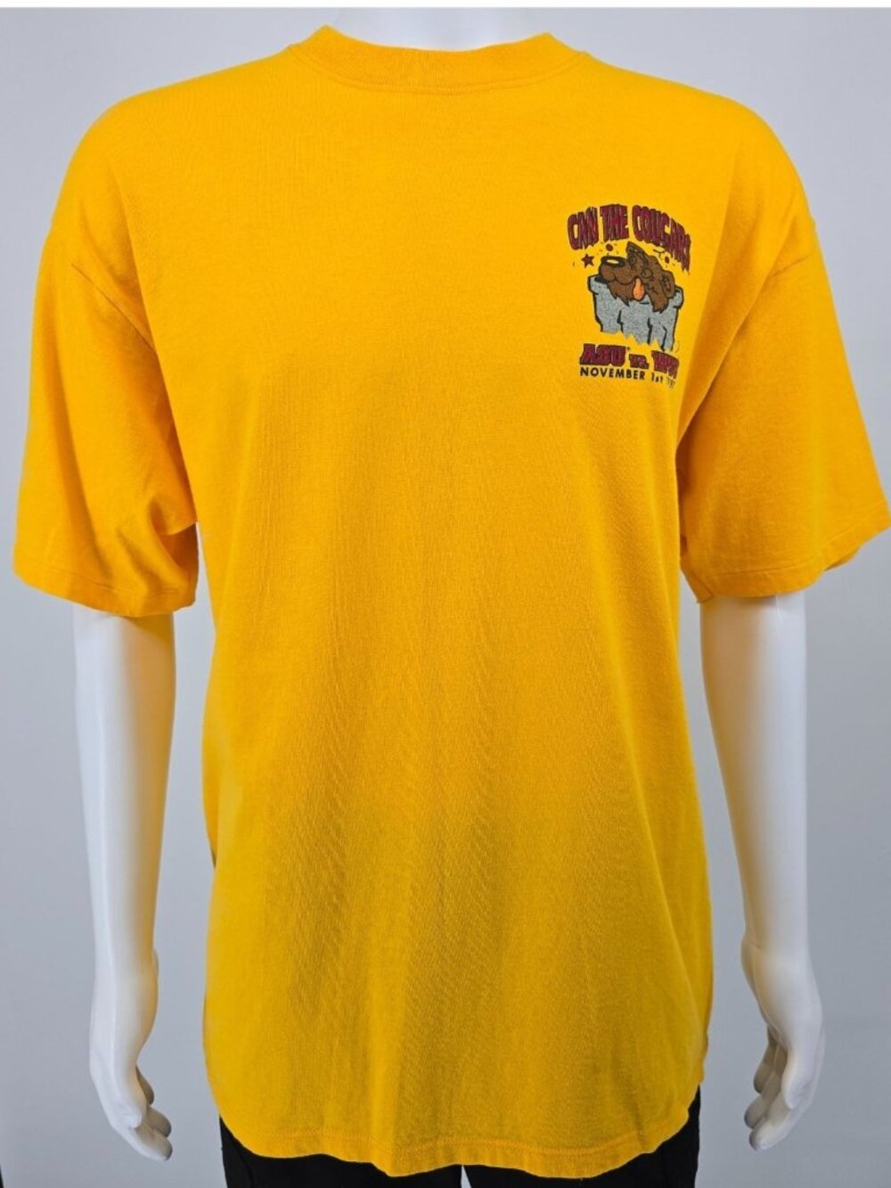 Vintage 1997 Washington State vs. Arizona State College Football T-Shirt (XL)